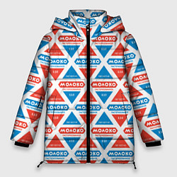 Куртка зимняя женская Молоко СССР, цвет: 3D-черный