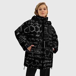 Куртка зимняя женская Химия, цвет: 3D-черный — фото 2