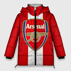 Куртка зимняя женская Arsenal FC: Red line, цвет: 3D-черный