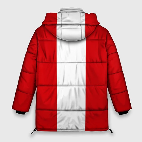 Женская зимняя куртка Arsenal FC: Red line / 3D-Светло-серый – фото 2