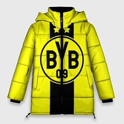 Женская зимняя куртка BVB FC: Yellow line