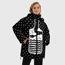 Куртка зимняя женская Эликсир природы, цвет: 3D-черный — фото 2