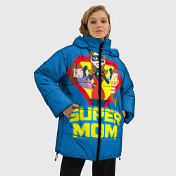 Куртка зимняя женская Супермама, цвет: 3D-светло-серый — фото 2