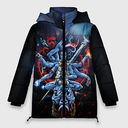 Куртка зимняя женская Cult of Fire, цвет: 3D-черный