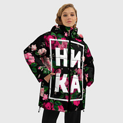 Куртка зимняя женская Ника, цвет: 3D-черный — фото 2