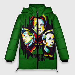 Куртка зимняя женская Green Day: Trio, цвет: 3D-черный