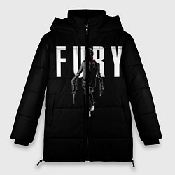 Куртка зимняя женская Tretij rebenok Fury, цвет: 3D-черный
