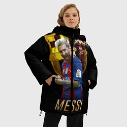 Куртка зимняя женская Messi Star, цвет: 3D-черный — фото 2