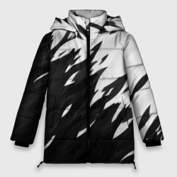 Куртка зимняя женская Black & white, цвет: 3D-черный