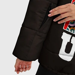 Куртка зимняя женская Back In The USSR, цвет: 3D-черный — фото 2
