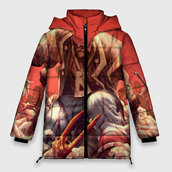 Куртка зимняя женская Dead island 5, цвет: 3D-черный