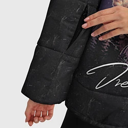 Куртка зимняя женская Tokio Hotel: Retro Dream, цвет: 3D-черный — фото 2
