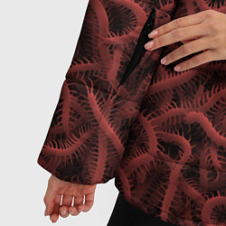 Куртка зимняя женская Сколопендры, цвет: 3D-черный — фото 2