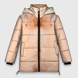 Куртка зимняя женская Мужская грудь, цвет: 3D-светло-серый
