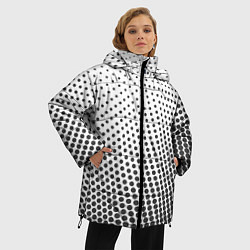 Куртка зимняя женская Doted, цвет: 3D-черный — фото 2