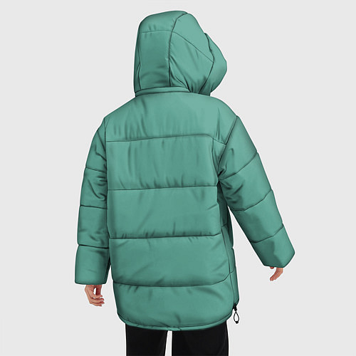 Женская зимняя куртка Недоумевающий Винсент / 3D-Светло-серый – фото 4