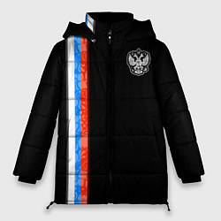 Куртка зимняя женская Russia - Black collection 2023, цвет: 3D-черный