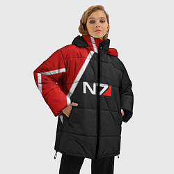 Куртка зимняя женская N7 Space, цвет: 3D-черный — фото 2