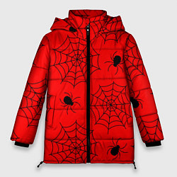 Куртка зимняя женская Рассадник пауков, цвет: 3D-светло-серый
