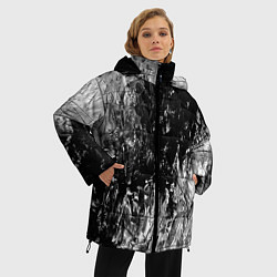 Куртка зимняя женская GRAY&BLACK, цвет: 3D-черный — фото 2
