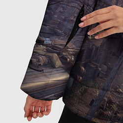 Куртка зимняя женская Metro Exodus, цвет: 3D-светло-серый — фото 2