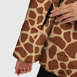 Куртка зимняя женская Жираф, цвет: 3D-черный — фото 2