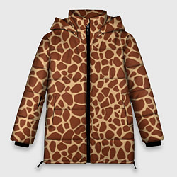 Куртка зимняя женская Жираф, цвет: 3D-черный