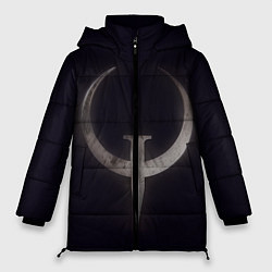 Куртка зимняя женская Quake champions, цвет: 3D-светло-серый