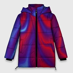 Куртка зимняя женская Глянец ночь, цвет: 3D-черный