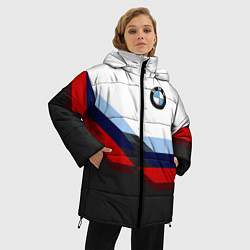 Куртка зимняя женская BMW M SPORT, цвет: 3D-черный — фото 2