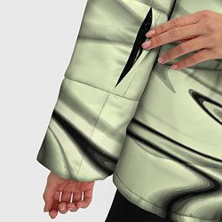 Куртка зимняя женская Серый узор, цвет: 3D-черный — фото 2