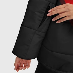 Куртка зимняя женская Бмв Bmw Black, цвет: 3D-черный — фото 2