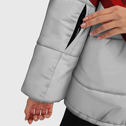 Куртка зимняя женская Hype Military #2, цвет: 3D-черный — фото 2