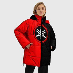 Куртка зимняя женская Yamaha, цвет: 3D-красный — фото 2