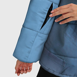 Куртка зимняя женская Костюм врача, цвет: 3D-черный — фото 2