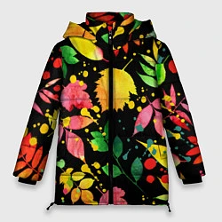 Куртка зимняя женская Осень, цвет: 3D-черный