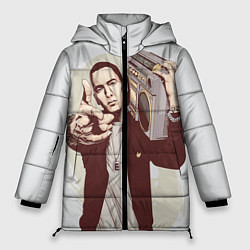 Куртка зимняя женская Eminem: Street Music, цвет: 3D-светло-серый