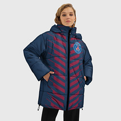 Куртка зимняя женская FC PSG: Creative, цвет: 3D-черный — фото 2