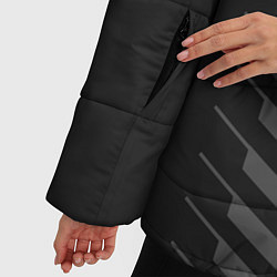 Куртка зимняя женская BMW: Creative, цвет: 3D-черный — фото 2