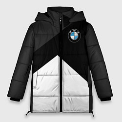 Куртка зимняя женская BMW 2018 SportWear 3, цвет: 3D-светло-серый