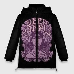 Куртка зимняя женская Deep Purple, цвет: 3D-черный