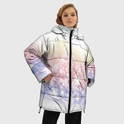 Куртка зимняя женская Зимний лес, цвет: 3D-черный — фото 2