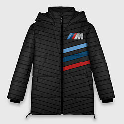 Куртка зимняя женская BMW: M Tricolor Sport, цвет: 3D-черный