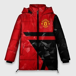 Женская зимняя куртка FCMU: Red & Black Star