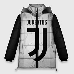 Куртка зимняя женская FC Juventus: Silver Original, цвет: 3D-светло-серый