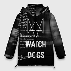 Куртка зимняя женская Watch Dogs: Hacker, цвет: 3D-красный
