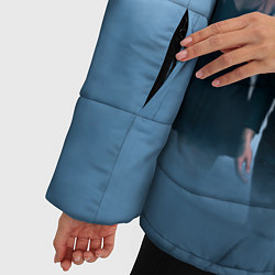 Куртка зимняя женская Skillet: Smoke, цвет: 3D-красный — фото 2