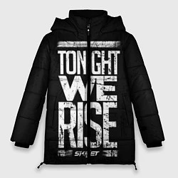 Куртка зимняя женская Skillet: We Rise, цвет: 3D-черный