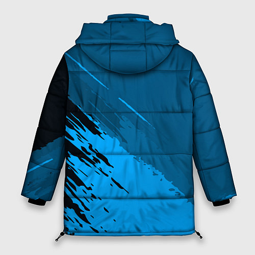 Женская зимняя куртка FC Juventus: Blue Original / 3D-Светло-серый – фото 2