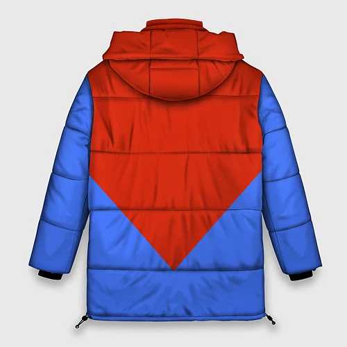 Женская зимняя куртка Russia Red & Blue / 3D-Светло-серый – фото 2